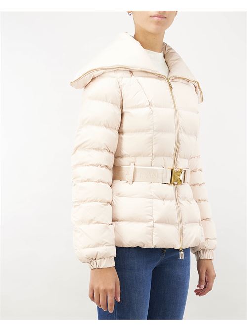 Short nylon down jacket with wide collar Elisabetta Franchi ELISABETTA FRANCHI | Jacket | PI76D46E2CI4